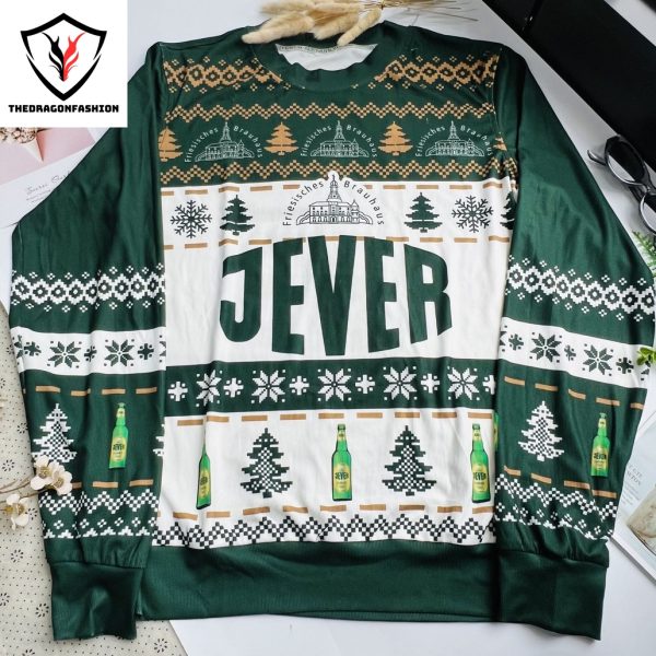 Jever German Beer Ugly Christmas Sweater