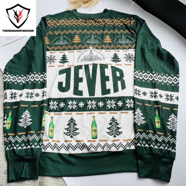 Jever German Beer Ugly Christmas Sweater