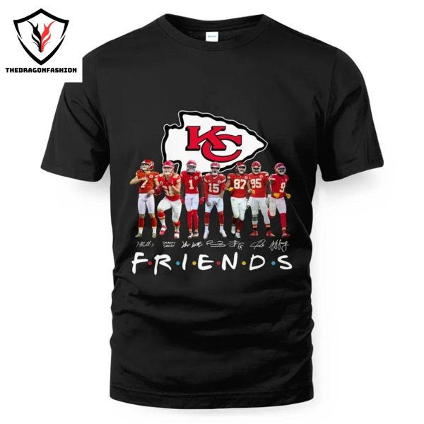 Kansas City Chiefs Friends Of Legends Team Signature Unisex T-Shirt