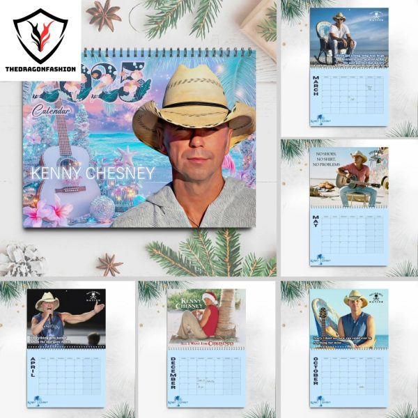 Kenny Chesney All I Want For Christmas 2025 Calendar