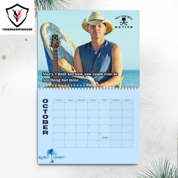 Kenny Chesney All I Want For Christmas 2025 Calendar