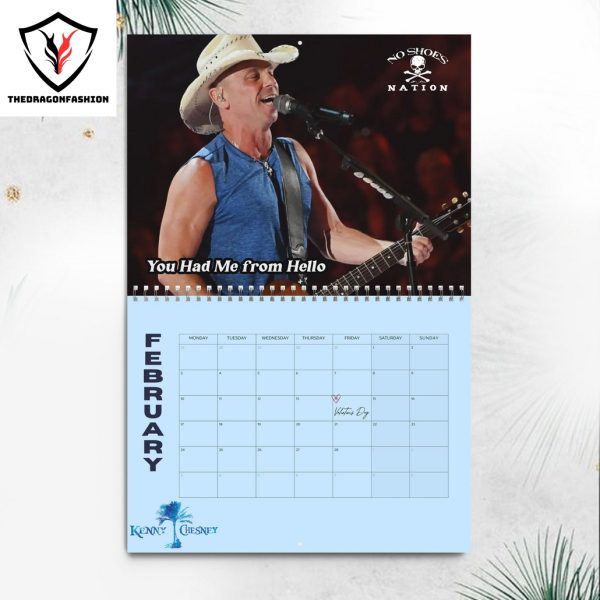 Kenny Chesney All I Want For Christmas 2025 Calendar