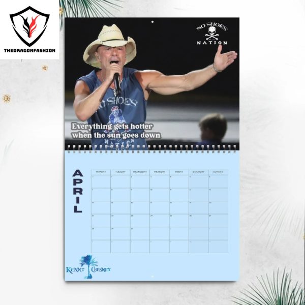 Kenny Chesney All I Want For Christmas 2025 Calendar