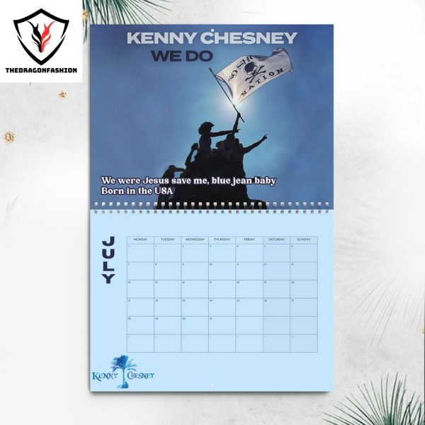 Kenny Chesney All I Want For Christmas 2025 Calendar