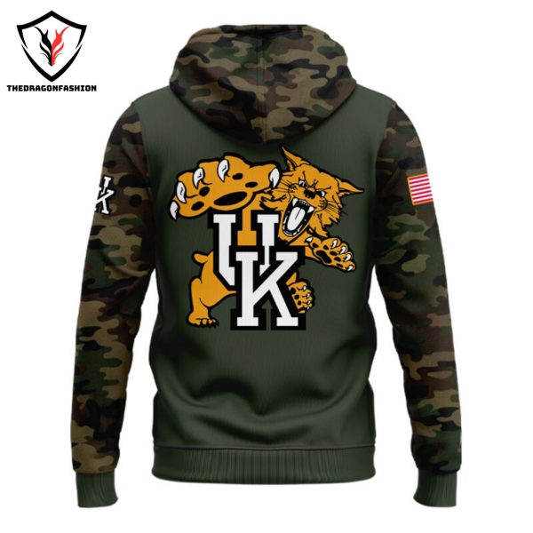 Kentucky Wildcats Football 2024 Military Appreciation Hoodie