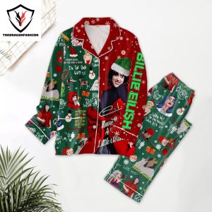 Billie Eilish Have Yourself A Merry Little Christmas Pajamas Set