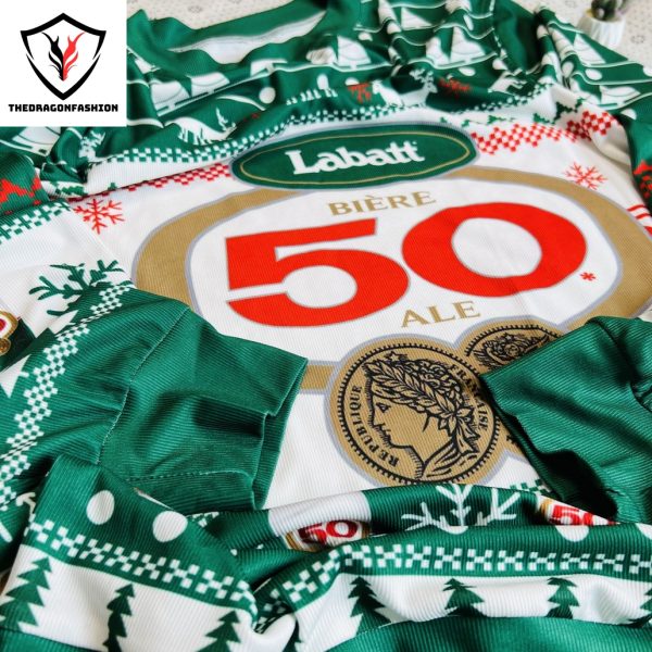 Labatt 50 Briere Ale Ugly Christmas Sweater