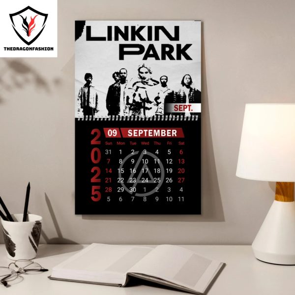 Linkin Park Happy New Year 2025 Calendar