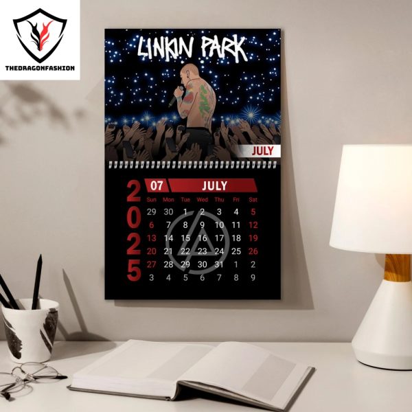 Linkin Park Happy New Year 2025 Calendar