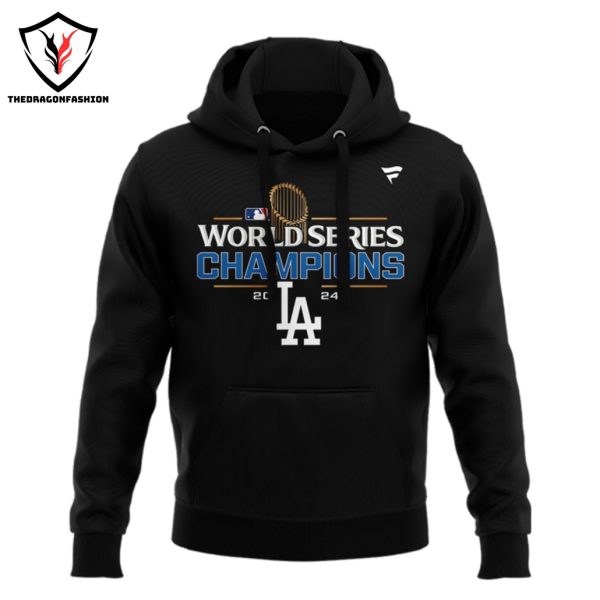 Los Angeles Dodgers 2024 World Series Champions Blue Heaven Hoodie