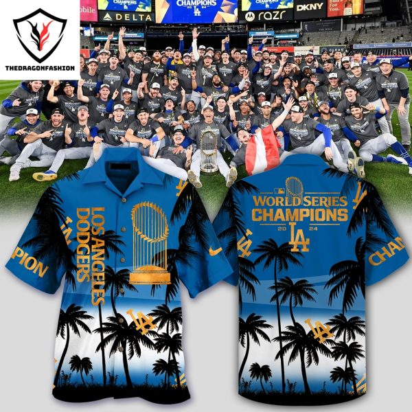 Los Angeles Dodgers Champions World Series 2024 Hawaiian Shirt