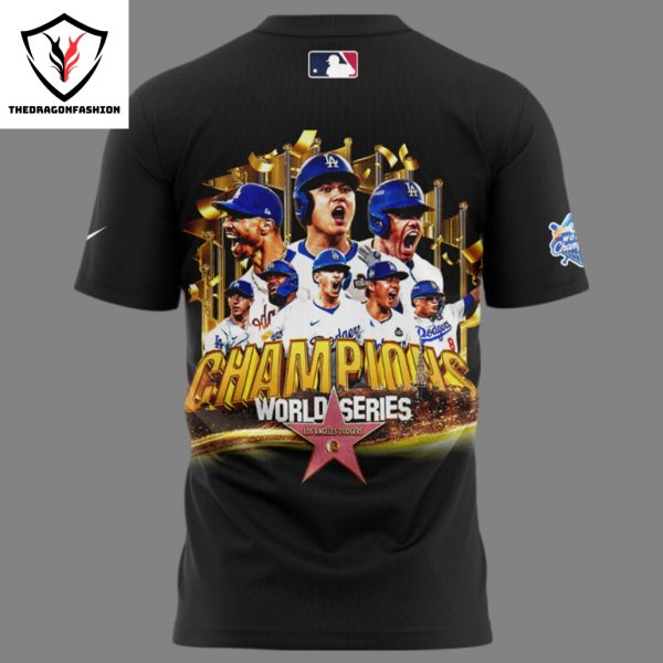 Los Angeles Dodgers World Champions 2024 3D T-Shirt