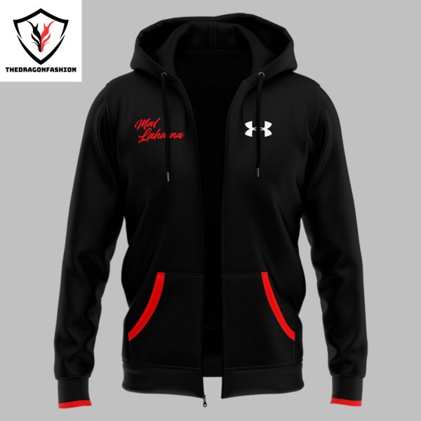 Malama Lahaina Utah Utes Football Zip Hoodie