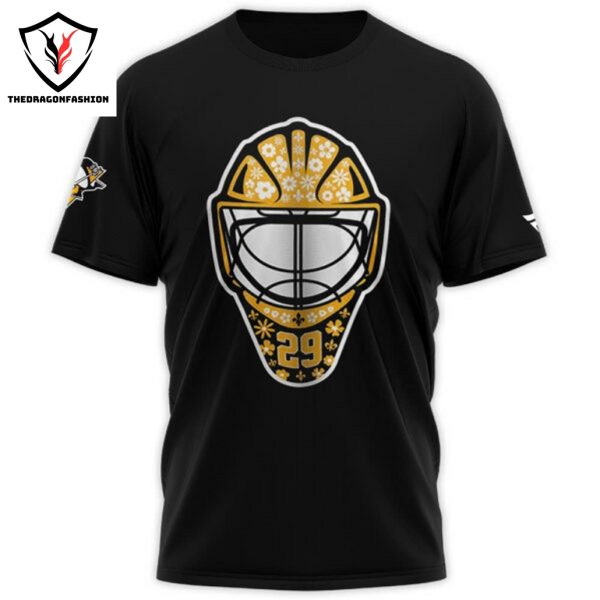 Marc Ander Fleury Pittsburgh Penguins 3D T-Shirt