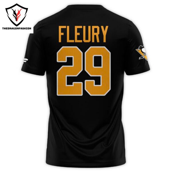 Marc Ander Fleury Pittsburgh Penguins 3D T-Shirt