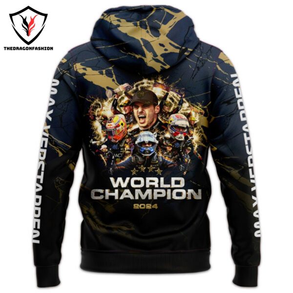 Max Verstappen World Champion 2024 Design Hoodie