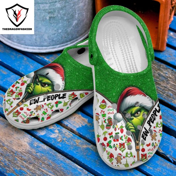 Merry Grinchmas Ew People Crocs