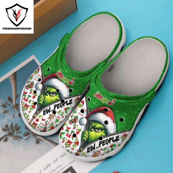 Merry Grinchmas Ew People Crocs