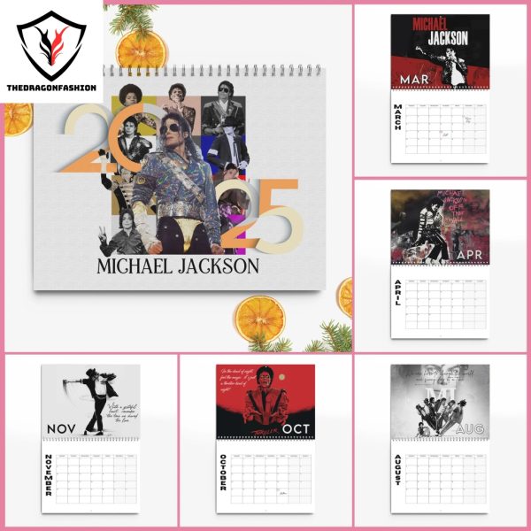 Michael Jackson New Year 2025 Calendar