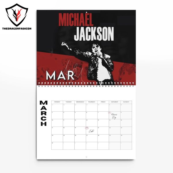 Michael Jackson New Year 2025 Calendar