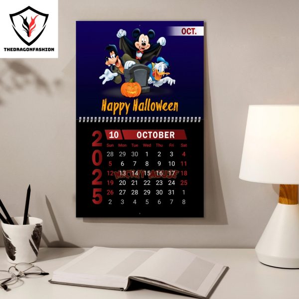 Mickey Mouse New Year 2025 Calendar