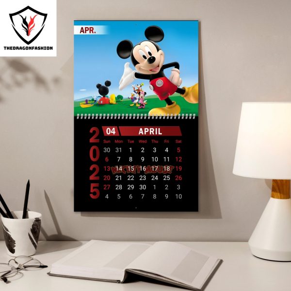 Mickey Mouse New Year 2025 Calendar