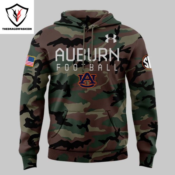 Military Appreciation 2024 Auburn Tigers Football Hoodie