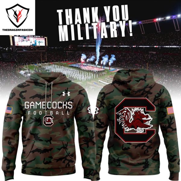 Military Appreciation South Carolina Gamecocks Football Hoodie