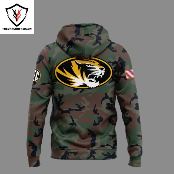 Missouri Tigers Football 2024 Military Appreciation Hoodie