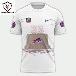 Happy Birthday To The Buffalo Bills 65th 3D T-Shirt