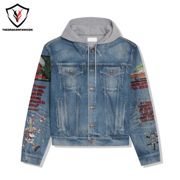 National Lampoons Christmas Vacation Hooded Denim Jacket