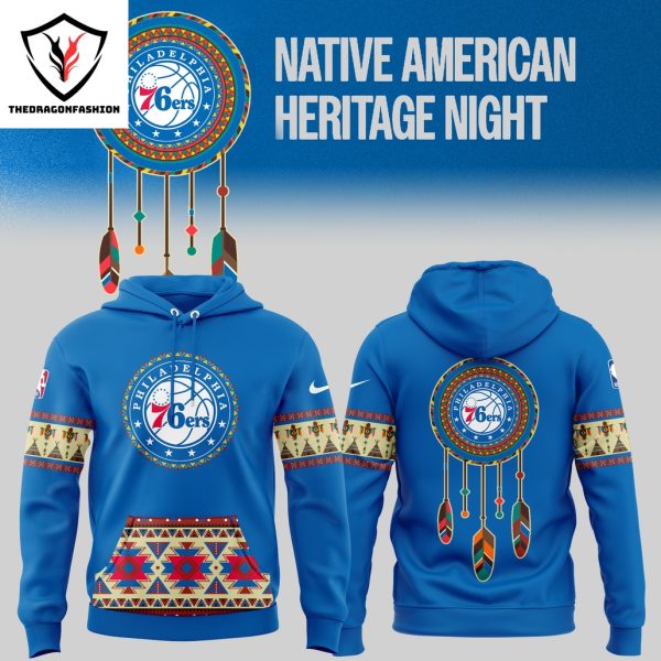 Native American Heritage Night Philadelphia 76ers Hoodie