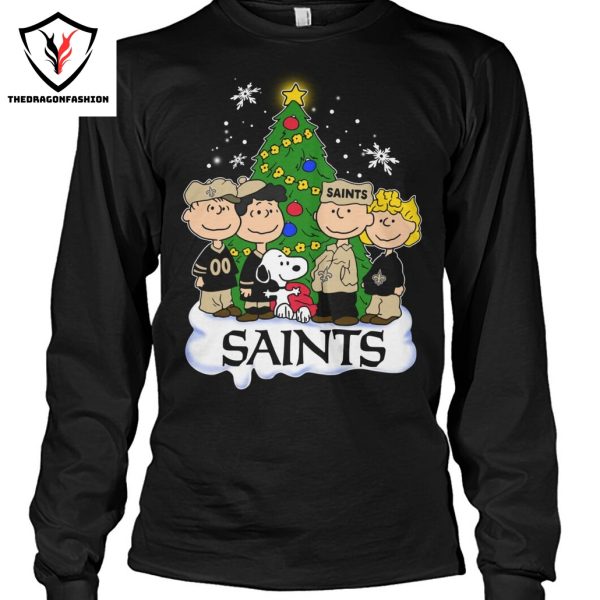 New Orleans Saints x Snoopy Merry Christmas Unisex T-Shirt