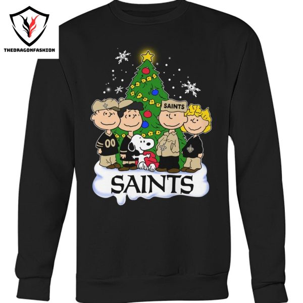 New Orleans Saints x Snoopy Merry Christmas Unisex T-Shirt