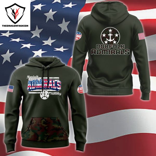 Norfolk Admirals x Military Appreciation 2024 Hoodie