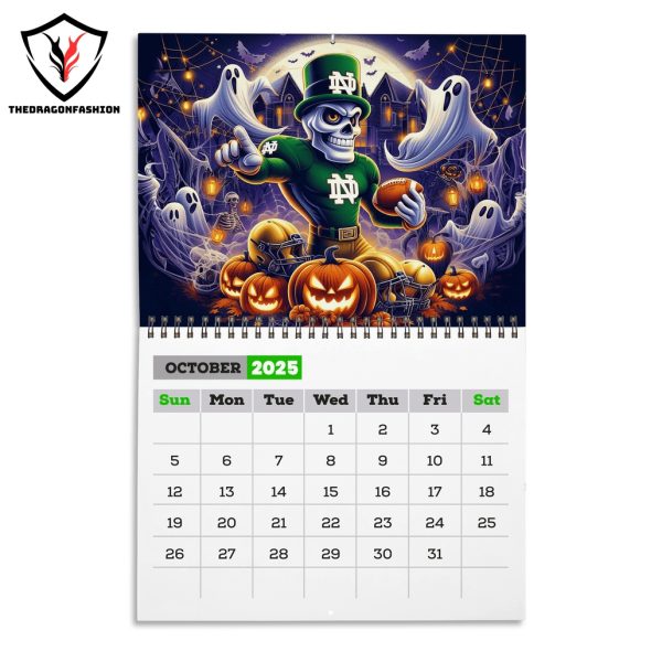 Notre Dame Fighting Irish Go Irish 2025 Calendar