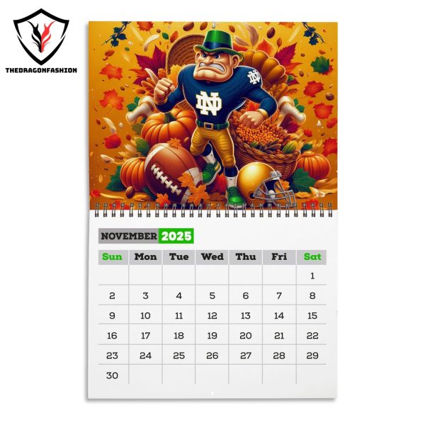 Notre Dame Fighting Irish Go Irish 2025 Calendar