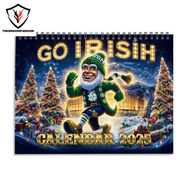 Notre Dame Fighting Irish Go Irish 2025 Calendar