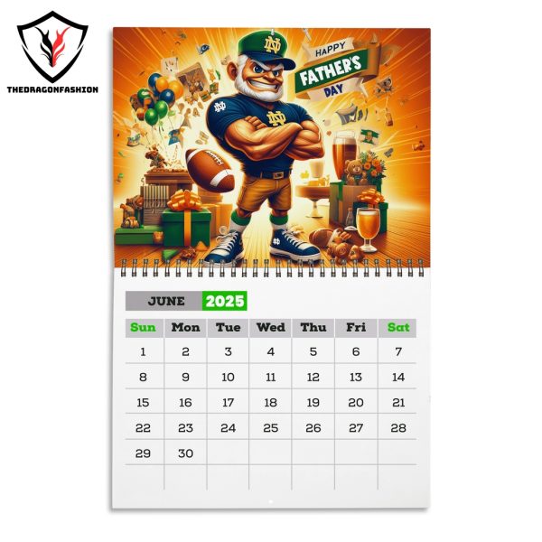 Notre Dame Fighting Irish Go Irish 2025 Calendar