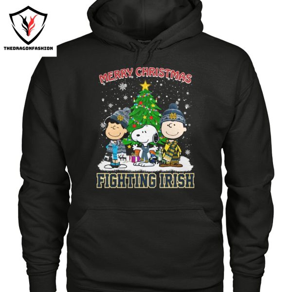 Notre Dame Fighting Irish Merry Christmas Unisex T-Shirt