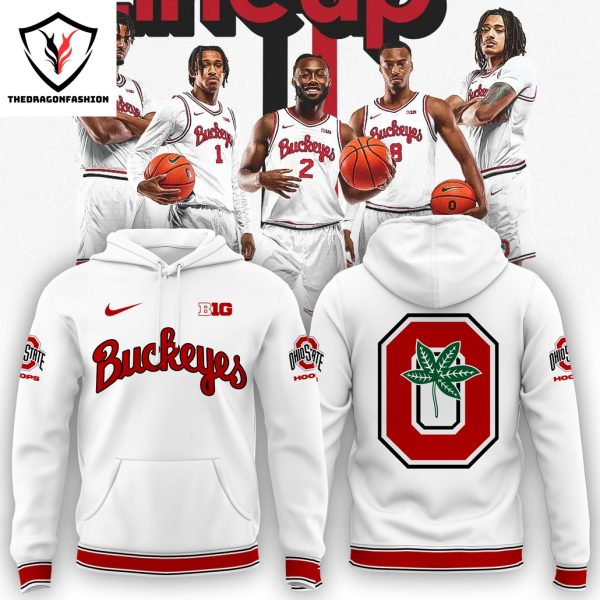 Ohio State Buckeyes Basketball Logo Design Hoodie