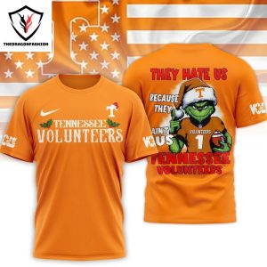 They Hate Us Because Aint Us Tennessee Volunteers 3D T-Shirt