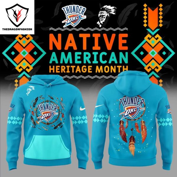 Oklahoma City Thunder Native American Heritage Month Hoodie