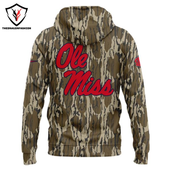 Ole Miss Rebels Football Camo Hoodie