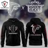 2024 Outkast x Atlanta Falcons Logo Hoodie – White