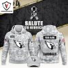 Personalized Minnesota Vikings Camo 2024 Salute to Service Club Hoodie