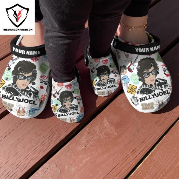 Personalized Billy Joel Slow Down, You Crazy Child Crocs