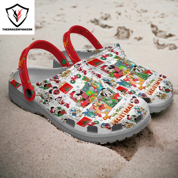 Personalized Mickey Very Merry Christmas Crocs