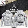 Personalized Arizona Cardinals Camo 2024 Salute to Service Club Hoodie