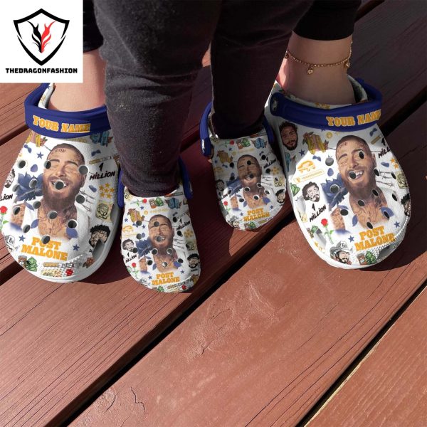 Personalized Post Malone F-1 Trillion Crocs